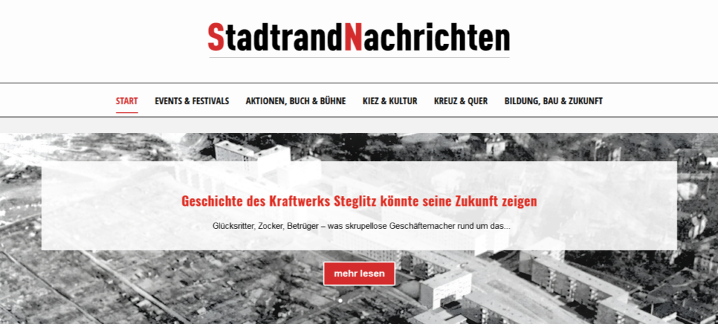 Screenshot: https://www.stadtrand-nachrichten.de/ (21.06.2024)